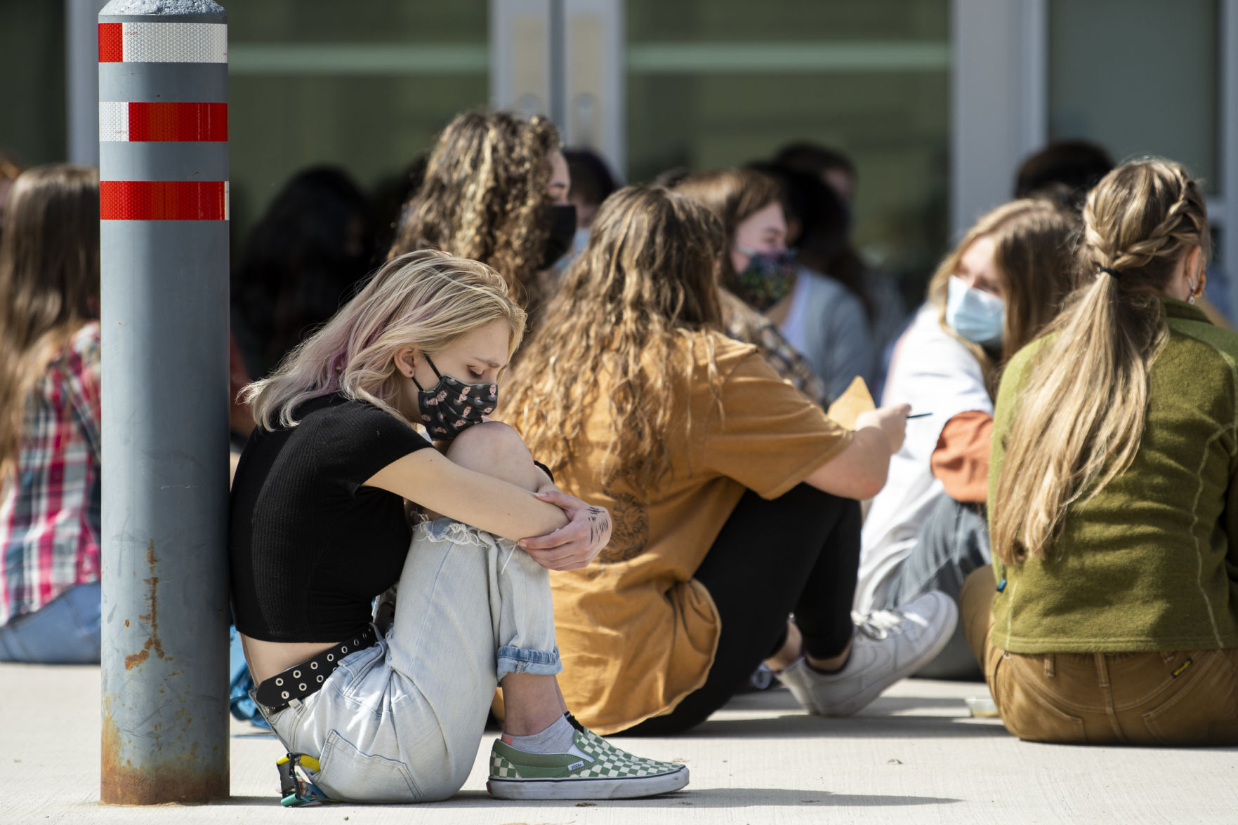 High School Walkout 06